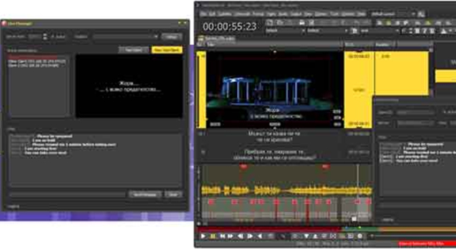 Hebrew subtitling formats